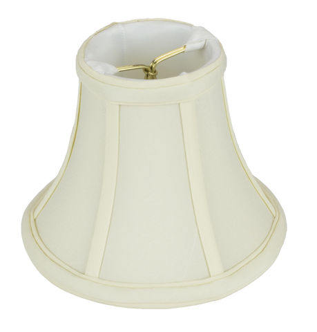 Bell Shantung Chandelier with Piping