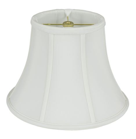 Oval Bell Shantung with Piping