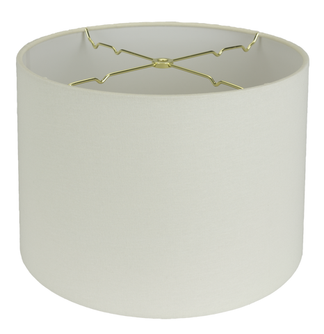 Homespun Linen Hand Rolled Edge Drum Hardback