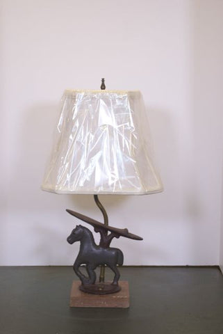 Vintage Mini Shoeshine Horse in Iron